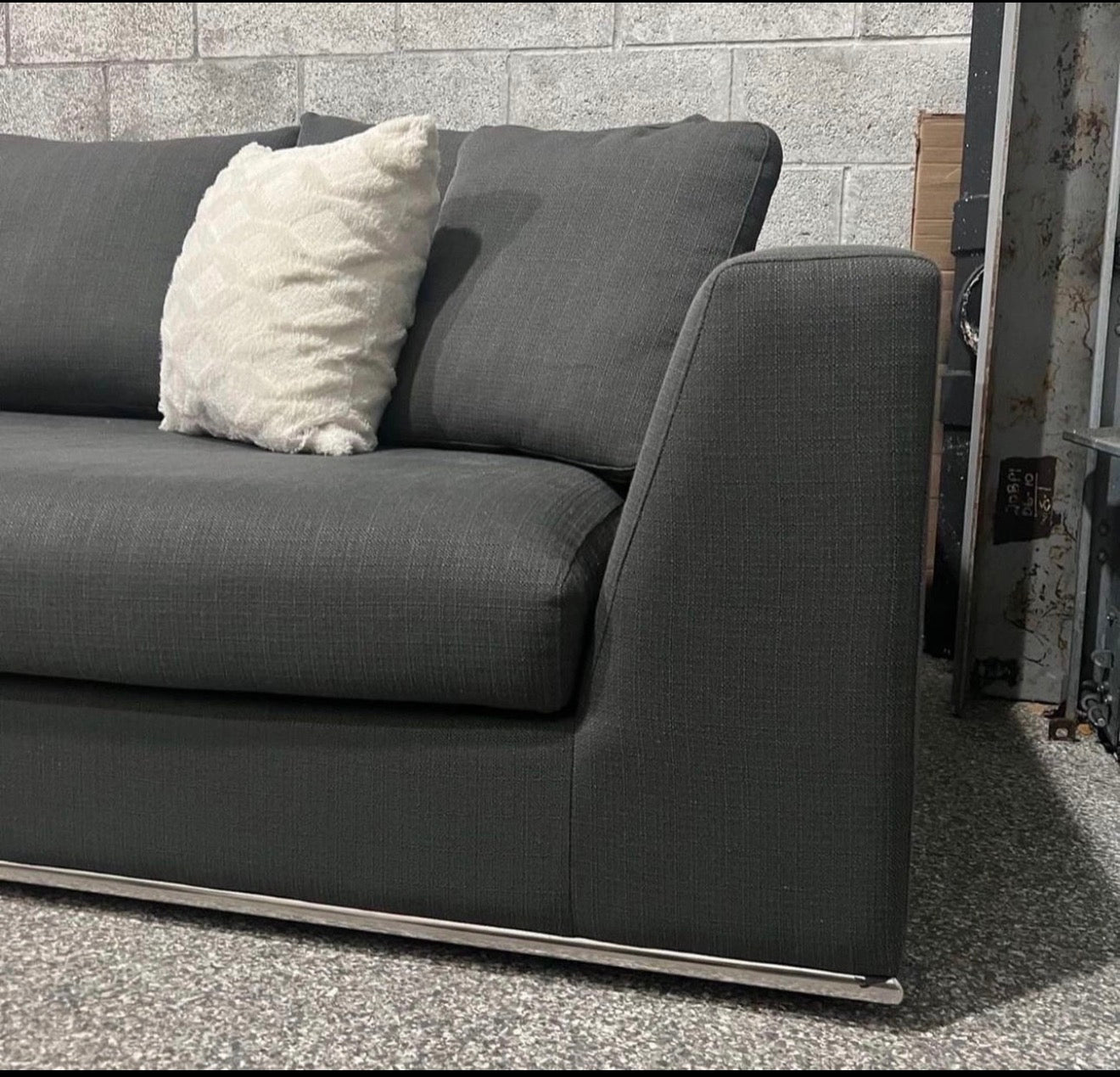 Structube 3 Piece Sectional Couch Lshape Modular Sofa