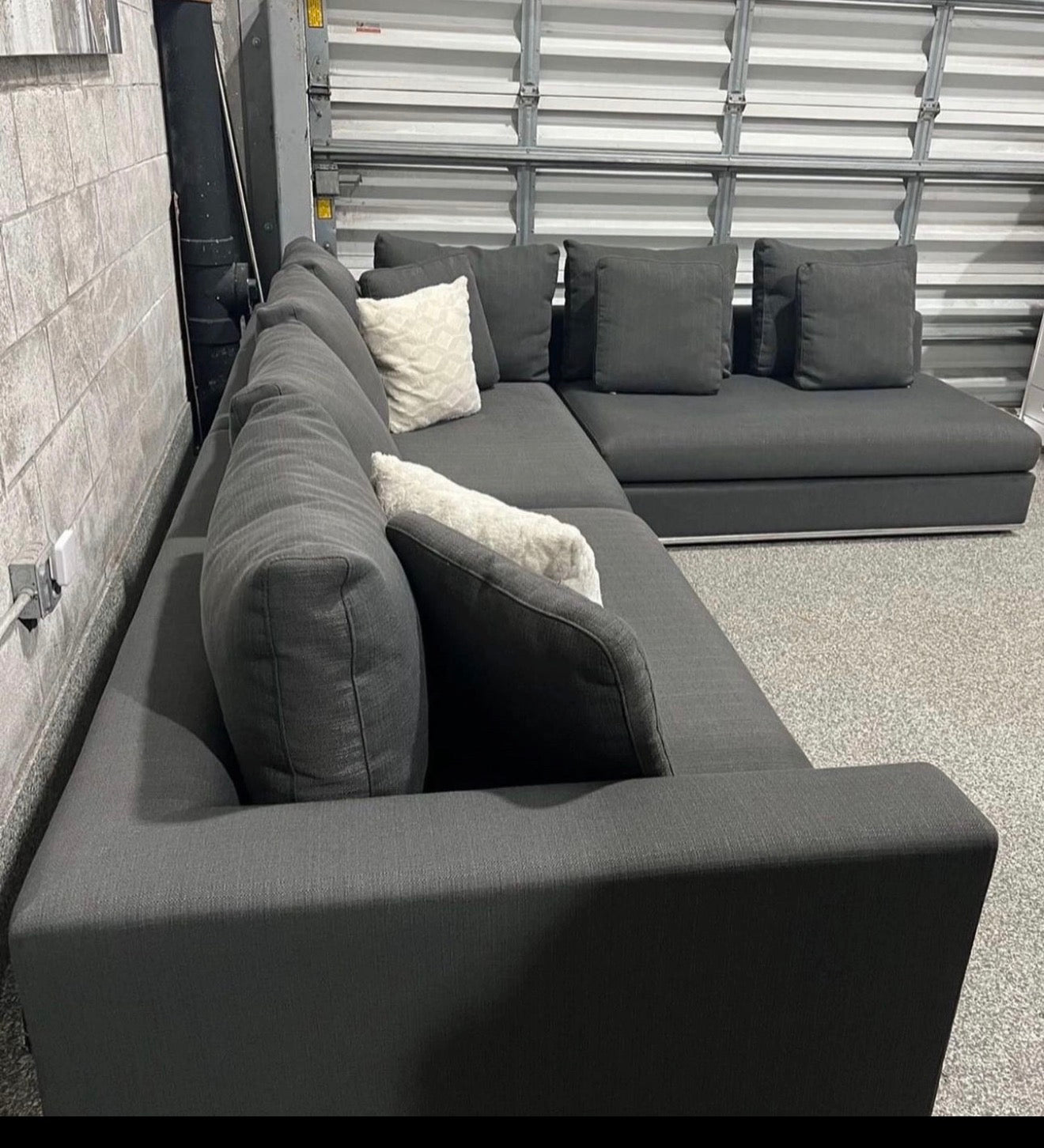 Structube 3 Piece Sectional Couch Lshape Modular Sofa