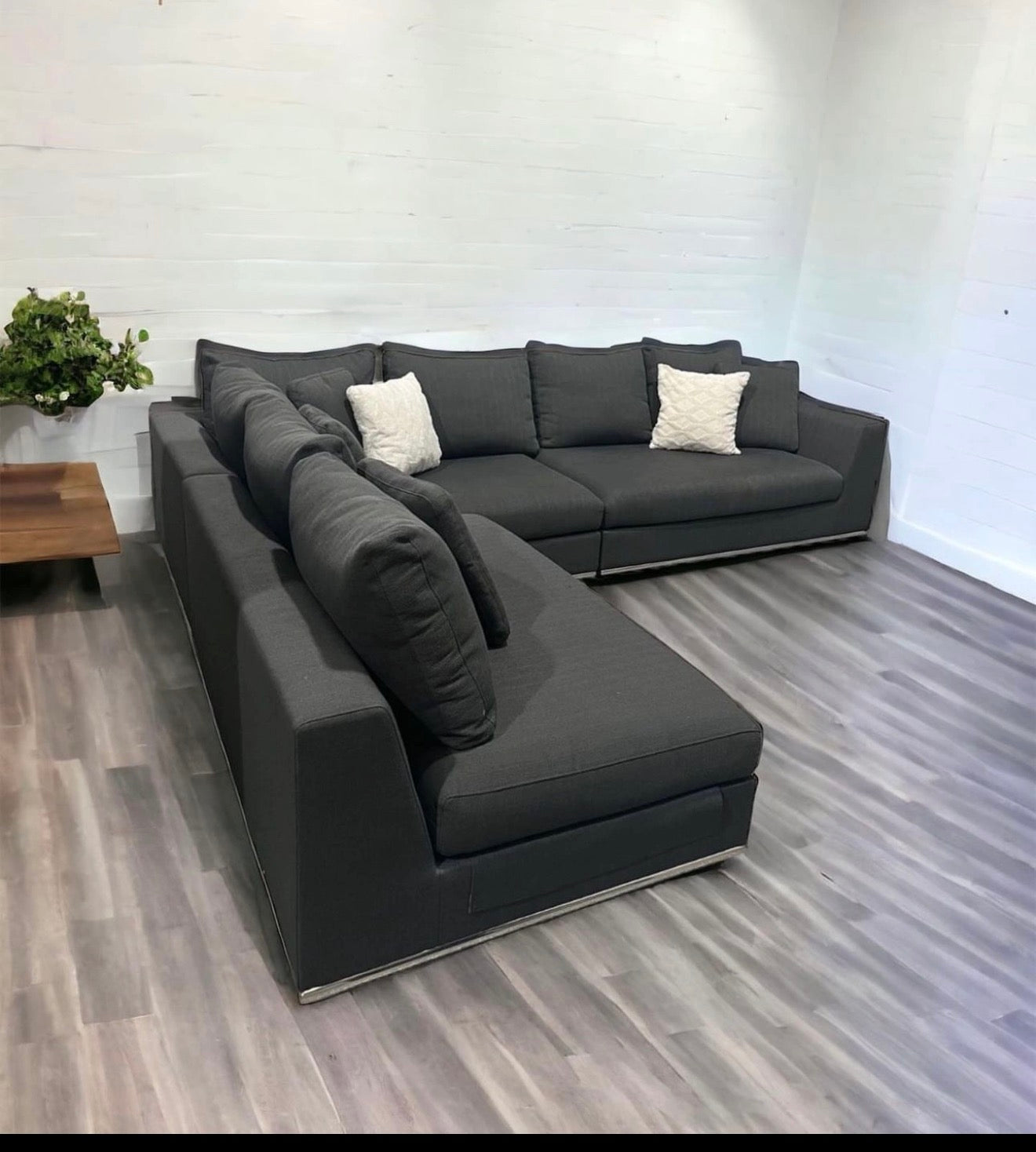 Structube 3 Piece Sectional Couch Lshape Modular Sofa
