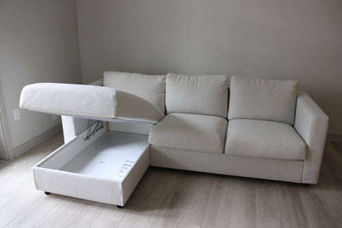 Ikea Finnala Sectional couch with new covers